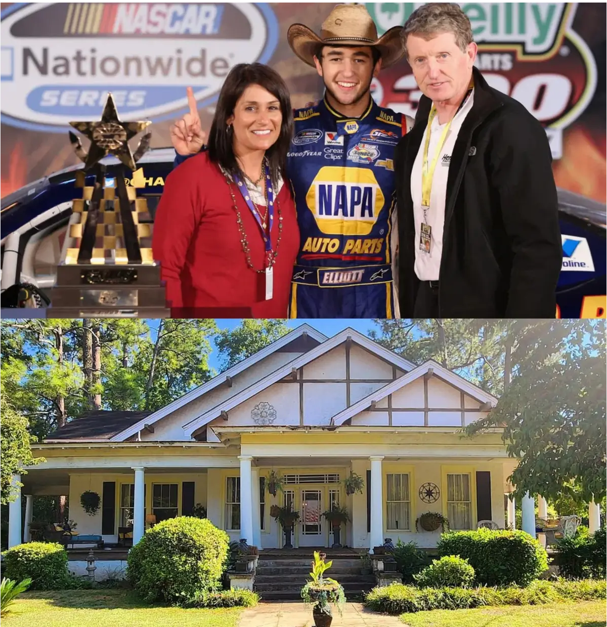 Chase Elliott Fulfills His Late Mother’s Dream — Turns Childhood Home into $5.9M Homeless Shelter in Dawsonville  A powerful act of kindness from NASCAR’s hometown hero. “Brenda’s Place” opens this fall to serve those in need.