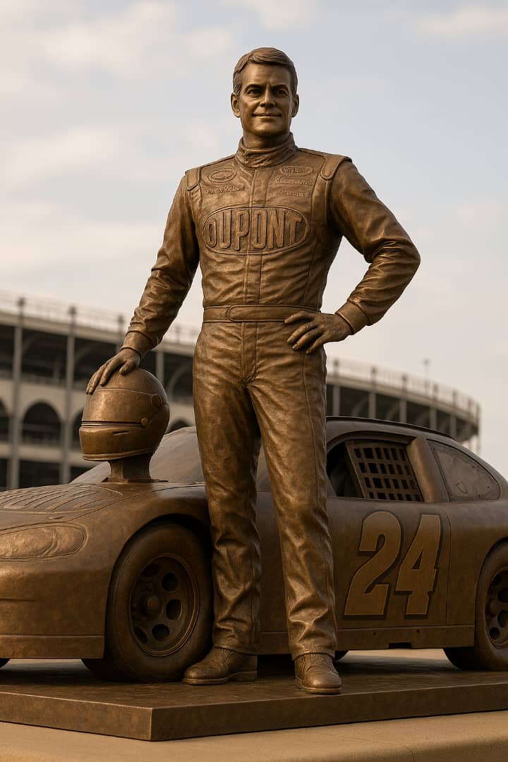 Legacy Solidified: Jeff Gordon Bronze Statue Unveils At Daytona International Speedway, NASCAR Tributes Saw Millions In Tears As…
