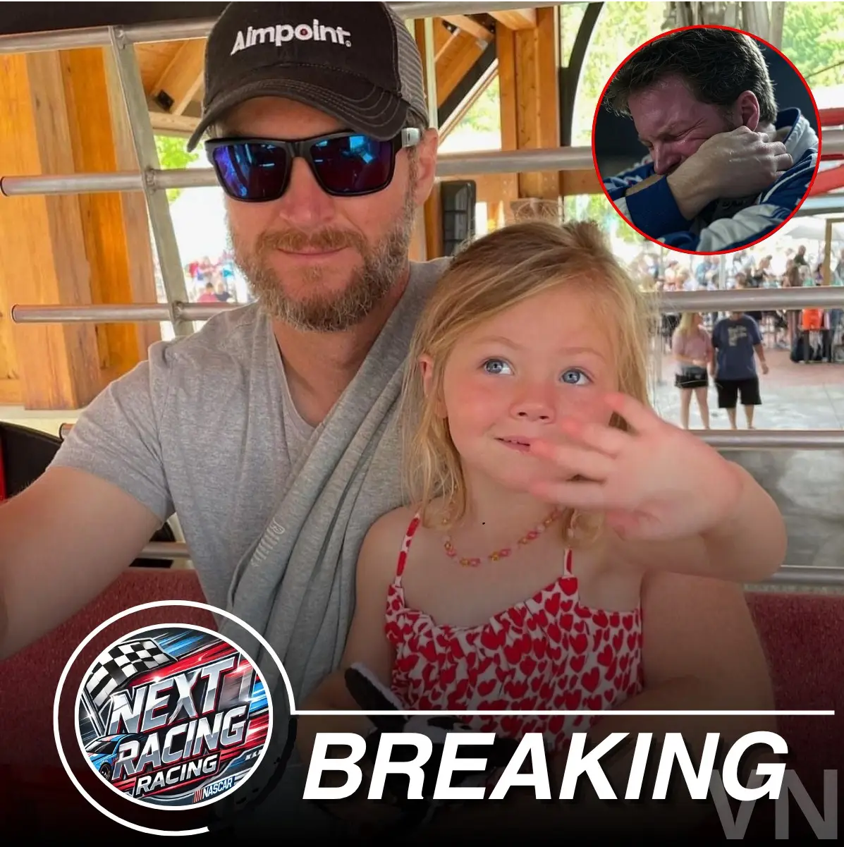 The family of NASCAR legend Dale Earnhardt Jr. has released a heartbreaking statement about him and his daughter following an incident that occurred yesterday…